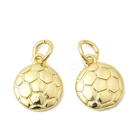 Sports Brass Charms KK-A289-04C-G-1