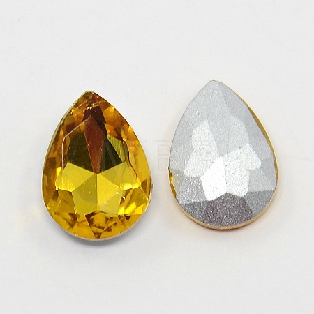 Glass Pointed Back Rhinestone RGLA-Q002-16-1