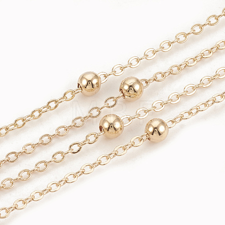 3.28 Feet Brass Cable Chains X-CHC-S003-07G-1