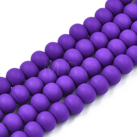 Handmade Polymer Clay Beads Strands CLAY-N008-053-06-1