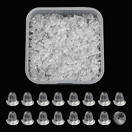 500Pcs Plastic Ear Nuts KY-FS0001-09-1