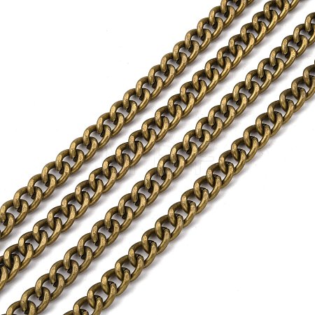 Iron Cuban Link Chains CH-R013-14x10x3-AB-1