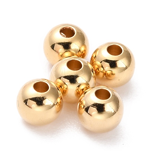 Brass Beads KK-WH0063-05G-02-1