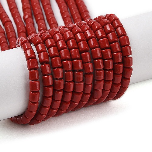 Dyed Synthetic Coral Beads Strands CORA-P010-01-1