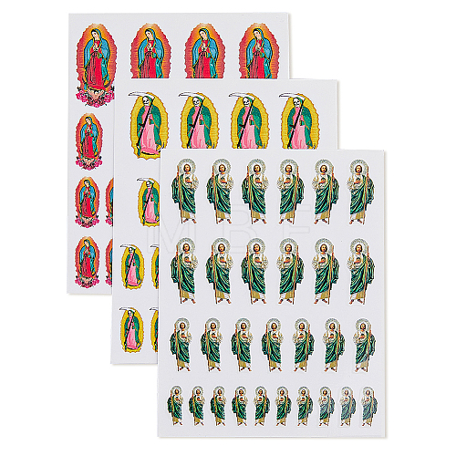 9 Sheets 3 Style Nail Art Stickers MRMJ-HY0002-29-1