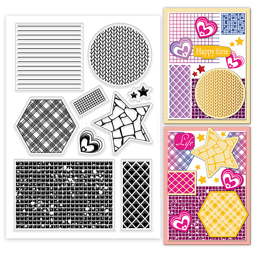 Custom PVC Plastic Clear Stamps DIY-WH0618-0047-1