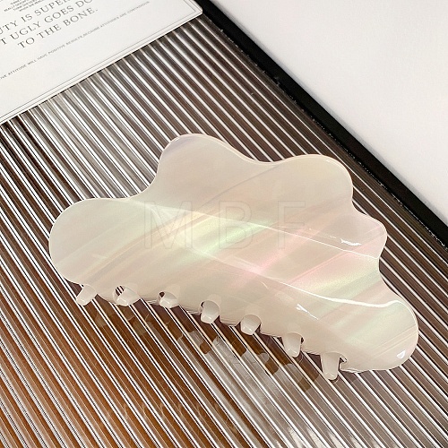 Cloud Cellulose Acetate(Resin) Claw Hair Clips PW-WG2FFB7-07-1