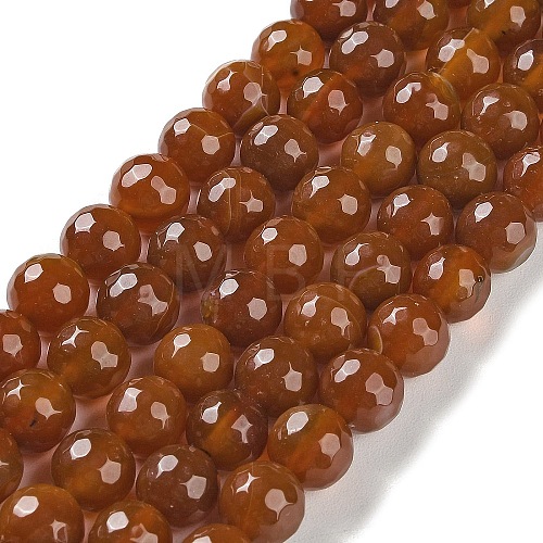 Natural Agate Beads Strands G-M437-B01-01I-1