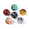 Acrylic European Beads MACR-N018-09-1
