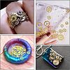 Zinc Alloy  Open Back Bezel Cabochons PALLOY-OC0002-57-7