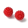 Imitation Pearl Acrylic Beads OACR-FS0001-45F-3