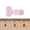 Gradient Color Transparent Acrylic Beads OACR-M023-02H-3
