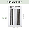 Clear Silicone Stamps DIY-WH0504-61B-2