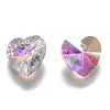 Romantic Valentines Ideas Glass Charms LS-X-G030V10mm-39-2