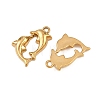 304 Stainless Steel Pendants STAS-A132-06G-G-2