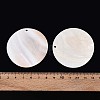 Natural Freshwater Shell Big Pendants SHEL-T020-47B-4