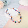 Craftdady 150Pcs 15 Colors Transparent Glass Beads GLAA-CD0001-09-6