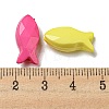 Opaque Acrylic Beads X-PACR-C006-17-3