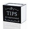 Acrylic Donate Tips Storage Boxes CON-WH0099-83B-1
