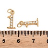 304 Stainless Steel Rhinestone Pendants STAS-N133-03B-G-3
