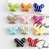 Opaque Acrylic Beads OACR-A045-04-1