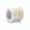 Waxed Cotton Thread Cords YC-R003-1.0mm-10m-102-2