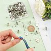 304 Stainless Steel Stud Earring Settings STAS-UN0019-14P-4