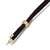 3MM Adjustable Round Nylon Braided Cord Bracelet Making FB-CBAA152-04G-39-3