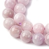 Natural Kunzite Beads Strands G-H313-01D-8mm-4