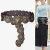 Vintage Alloy with Imitation Leather Chain Belts FS-WG26C2E-01-2