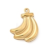 304 Stainless Steel Pendants STAS-G389-02G-07-1