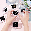 Transparent Plastic Jewelry Display Stands LS-ODIS-WH0029-36-3