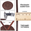 Gorgecraft Flat Leather Jewelry Cord WL-GF0001-07B-02-2