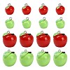 20Pcs 4 Styles Spray Painted Opaque Resin Pendants RESI-FS0002-42-1