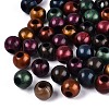 Acrylic European Large Hole Beads OACR-Q200-08-1