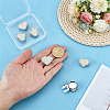 6Pcs Alloy Cufflinks HJEW-PH02576-3