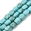 Natural Magnesite Beads Strands G-P598-D01-01-2