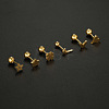 Heart 316L Surgical Stainless Steel Cartilage Earrings FS-WG6A06F-06-3
