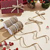 Jute Ribbons SRIB-WH0011-451A-4