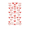 Valentine's Day 5D Love Nail Art Sticker Decals MRMJ-R109-Z-D4376-1