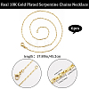 6Pcs Brass Coreana Chain Necklaces Set for Women NJEW-BBC0001-05-2