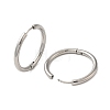 Non-Tarnish 304 Stainless Steel Hoop Earrings EJEW-P177-P-27-2