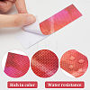 CRASPIRE PEVA & Waterproof PVC Plastic Paper Stickers Set DIY-CP0008-01A-3