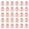 30Pcs Opaque Acrylic Beads MACR-SC0001-60C-1