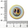 304 Stainless Steel Flat Round Brooch Brooch Base Settings STAS-S172-10B-M-3