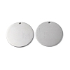 Non-Tarnish 304 Stainless Steel Pendants STAS-Q308-09V-P-1