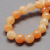 Natural Jade Bead Strands G-R166-10mm-23-2