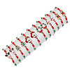 Christmas Alloy Enamel Pendant Link Bracelets FS-WG9F6E2-01-5