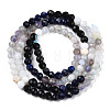 Natural & Synthetic Mixed Gemstone Beads Strands G-D080-A01-01-25-2