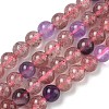Natural Auralite Beads Strands G-Z139-A01-6mm-2